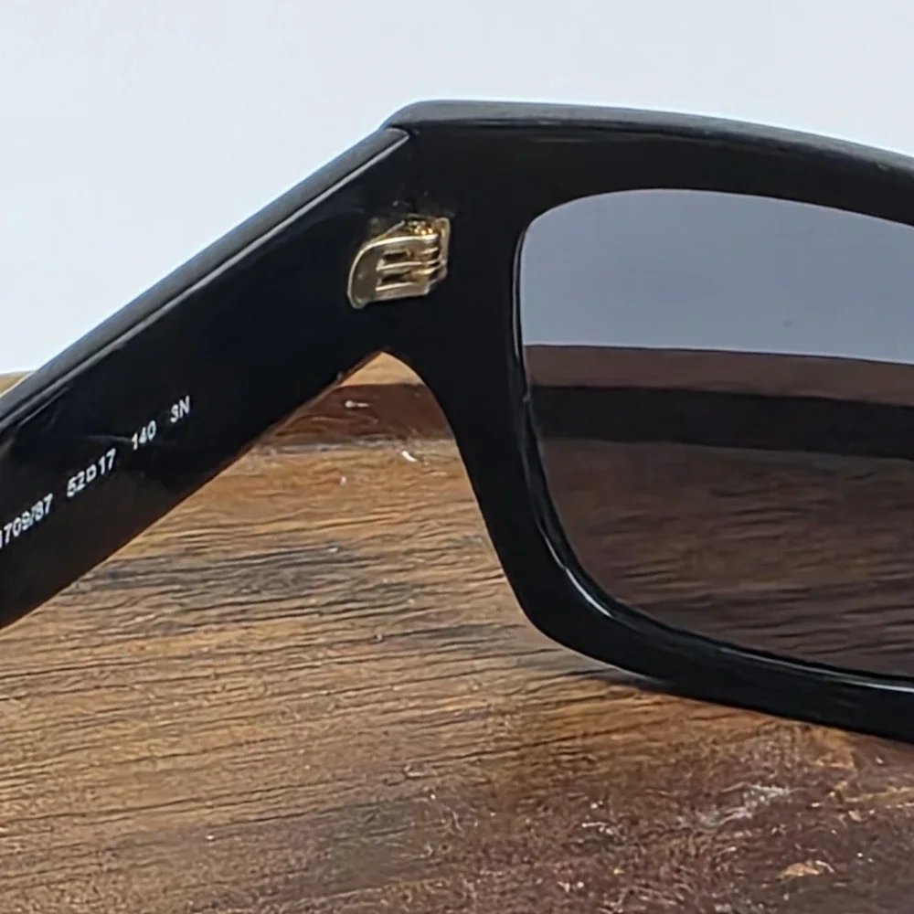 Tory Burch TY7169U 1709/87 Sunglasses Womens 52-17-140 Black Square Tinted